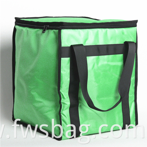 Professional Water Resistant Hot/Cold Thermal Carrier Insulated Commercial Food Delivery Bag food delivery cooler bag